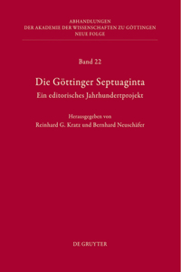 Die Göttinger Septuaginta