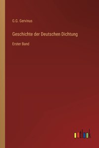 Geschichte der Deutschen Dichtung