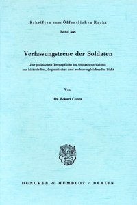 Verfassungstreue Der Soldaten