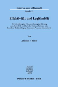 Effektivitat Und Legitimitat