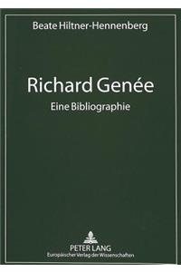 Richard Genée- Eine Bibliographie: Eine Bibliographie