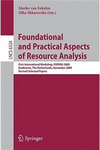 Foundational and Practical Aspects of Resource Analysis