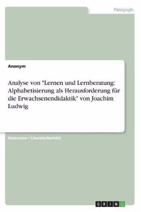 Analyse von Lernen und Lernberatung