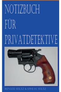 Notizbuch für Privatdetektive