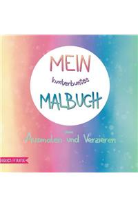 Mein kunterbuntes Malbuch
