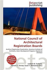 National Council of Architectural Registration Boards