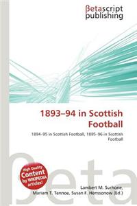 1893-94 in Scottish Football