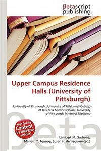 Upper Campus Residence Halls (University of Pittsburgh)