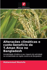 Alterações climáticas e custo-benefício da T.Aman Rice no Bangladesh