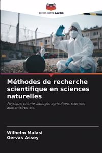 Méthodes de recherche scientifique en sciences naturelles