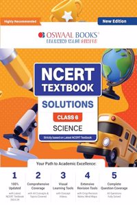 Oswaal NCERT Textbook Solution Class 6 Science | For Latest Exam