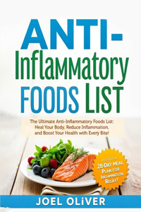 Anti-Inflammatory Foods List