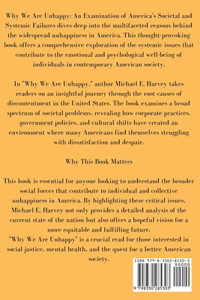 Why We Are Unhappy