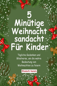 5-Minütige Weihnachtsandacht Für Kinder