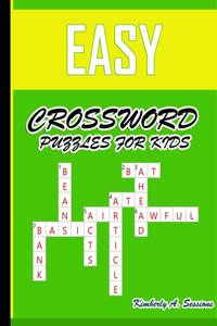 Easy Crossword Puzzles for Kids