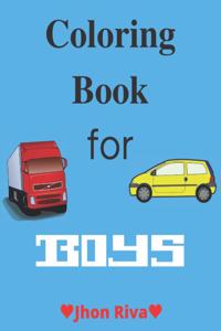 Coloring Book For Boys