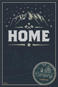 HOME I Camping Logbuch