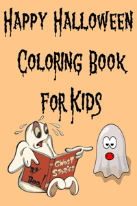 Happy Halloween Coloring Book for Kids