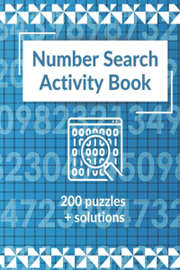 Number Search Activity Book
