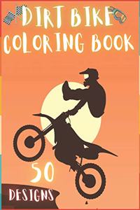 Dirt Bike Coloring Book