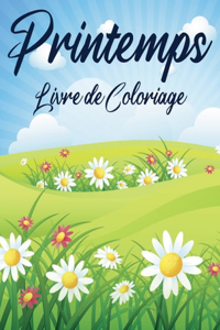 Printemps Livre de Coloriage