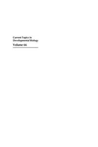 Current Topics in Developmental Biology