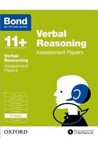 Bond 11+: Verbal Reasoning: Assessment Papers