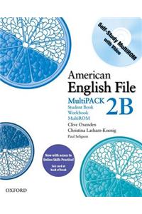 American English File 2 Student Book Multi Pack B
