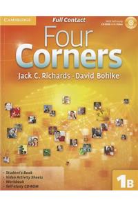 Four Corners Level 1 Full Contact B with Self-Study CD-ROM