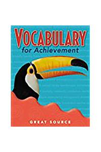 Great Source Vocabulary for Achievement: Teacher's Edition Grade 4 2000