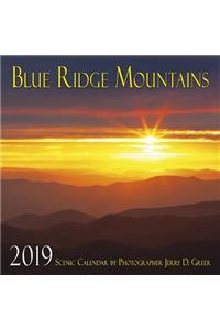 2019 Blue Ridge Mountains Scenic Wall Calendar