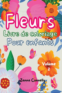 Fleurs Livre de coloriage pour enfants