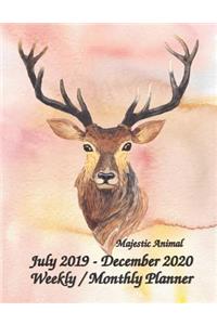July 2019 - December 2020 Weekly / Monthly Planner