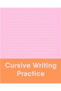 Cursive Writing Practice