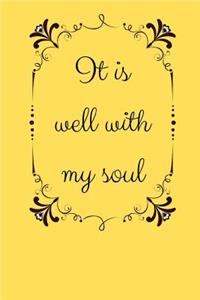 It is well with my soul