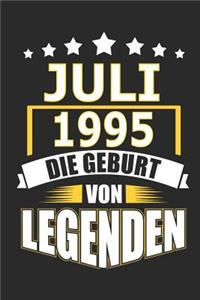 Juli 1995 Die Geburt von Legenden