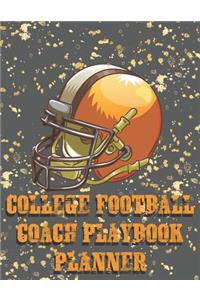 College Football Coach Playbook Planner