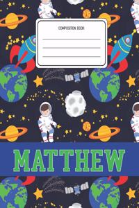 Composition Book Matthew