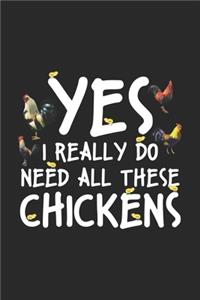 Yes I Really Do Need All These Chickens