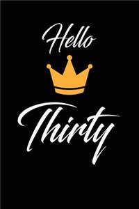 Hello thirty