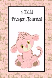 NICU Prayer Journal: 60 days of Guided Prompts and Scriptures Pink Lion Girl