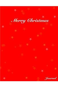 Journal: Christmas Dotted Lined Sketch Diary Notebook for Girls and Boys