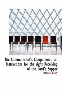 The Communicant's Companion