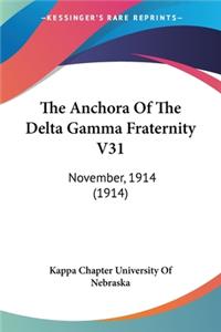 Anchora Of The Delta Gamma Fraternity V31