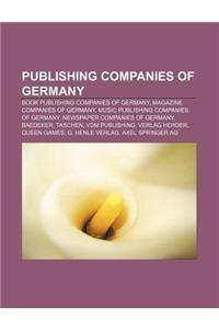 Publishing Companies of Germany
