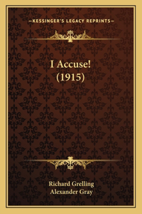 I Accuse! (1915)