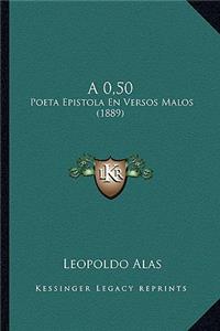A 0,50