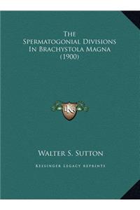 The Spermatogonial Divisions In Brachystola Magna (1900)