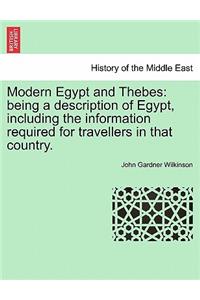 Modern Egypt and Thebes