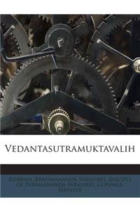 Vedantasutramuktavalih